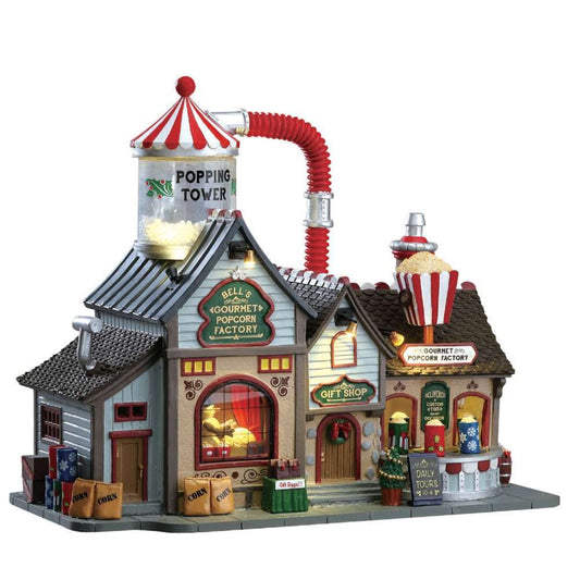 Lemax Bell's Gourmet Popcorn Factory, 75188 Lemax Harvest Crossing