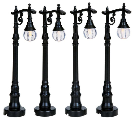 Lemax Antique Street Lamp, Set Of 4, 94993 for sale in UK