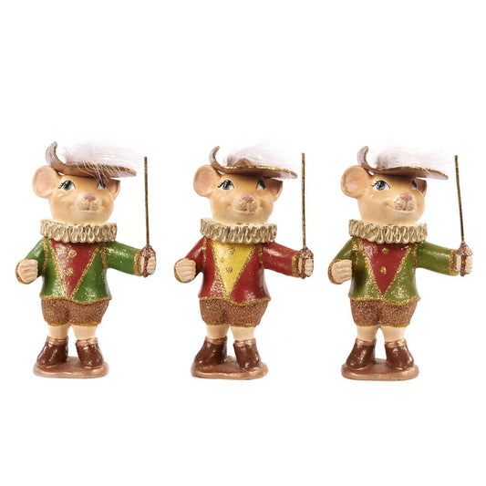 For sale in UK Miceketeer with Sword 3 Assorted B 96105