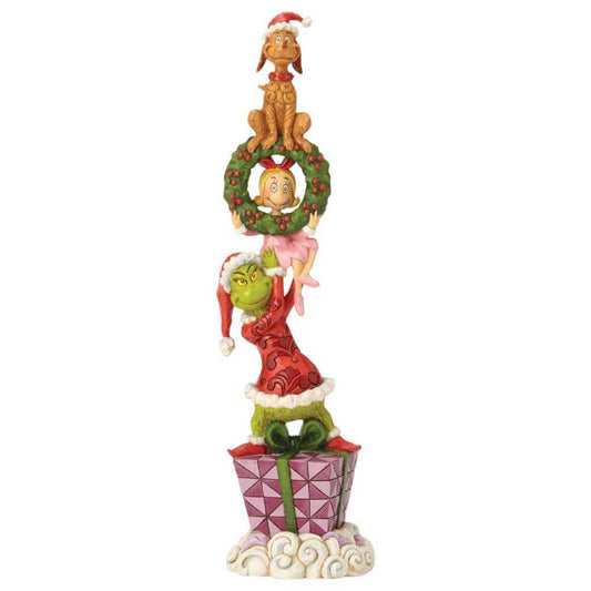 Jim Shore 6002066 Stacked Grinch Characters Figurine