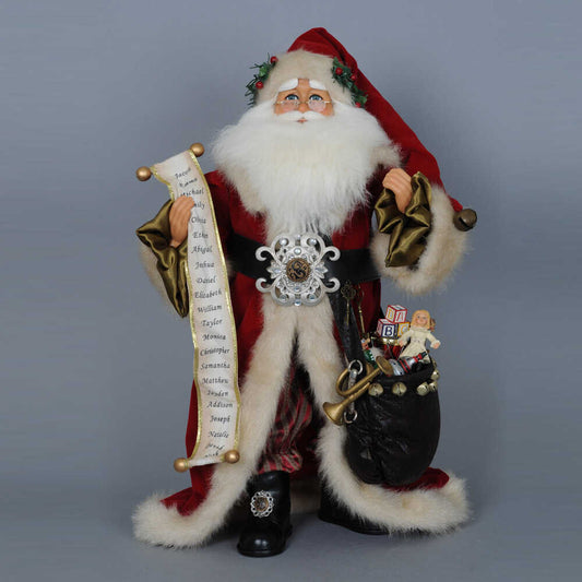 A fabolous decoration to buy in UK - Karen Didion Originals Old World Santa CC20-55A