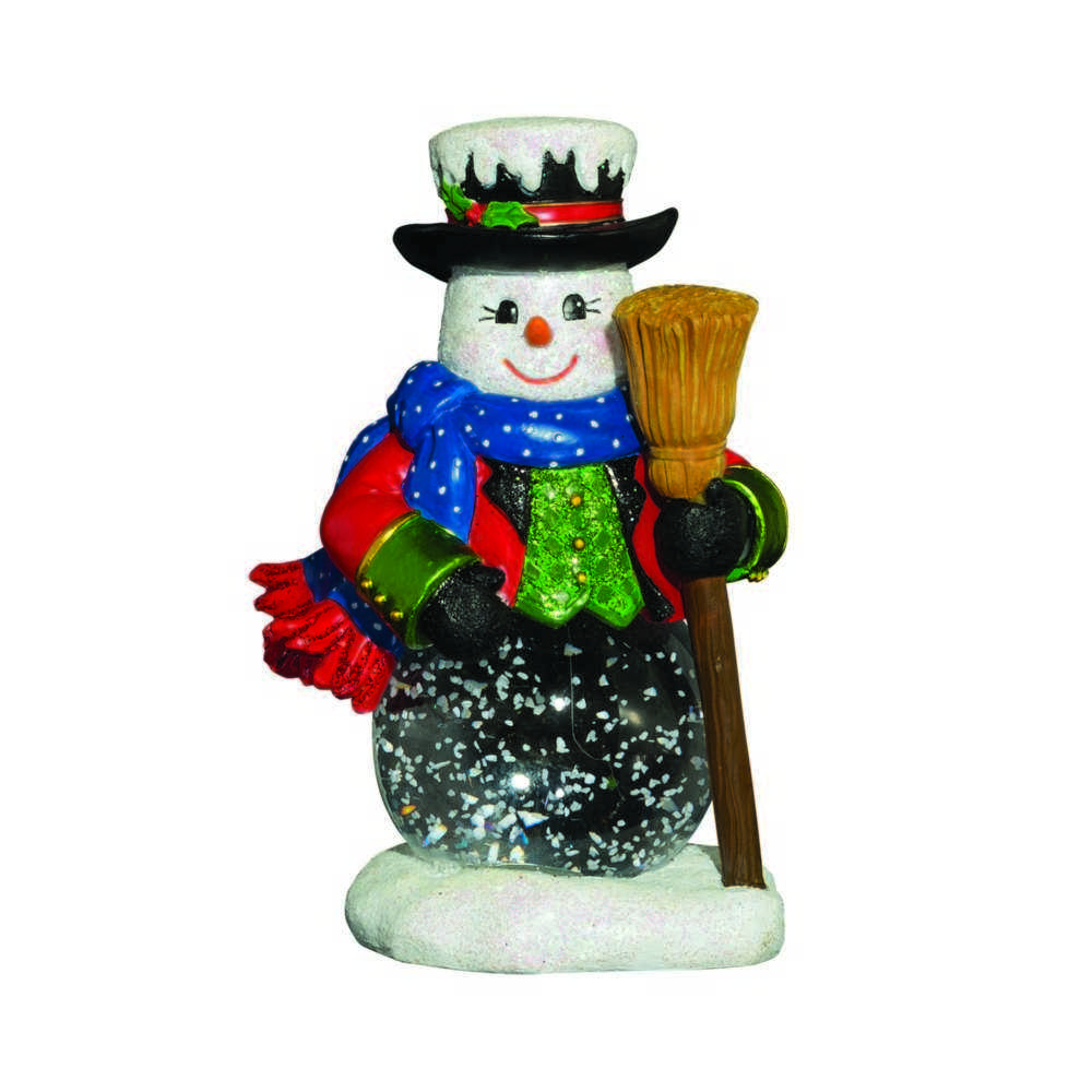 Shop now in UK Dickensian Snowman Snowglobe By Christopher Radko 2012954