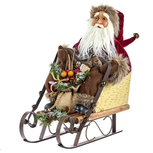 Shop now in UK Katherine's Collection Santa in Woodland Sleigh KC C 18-741669