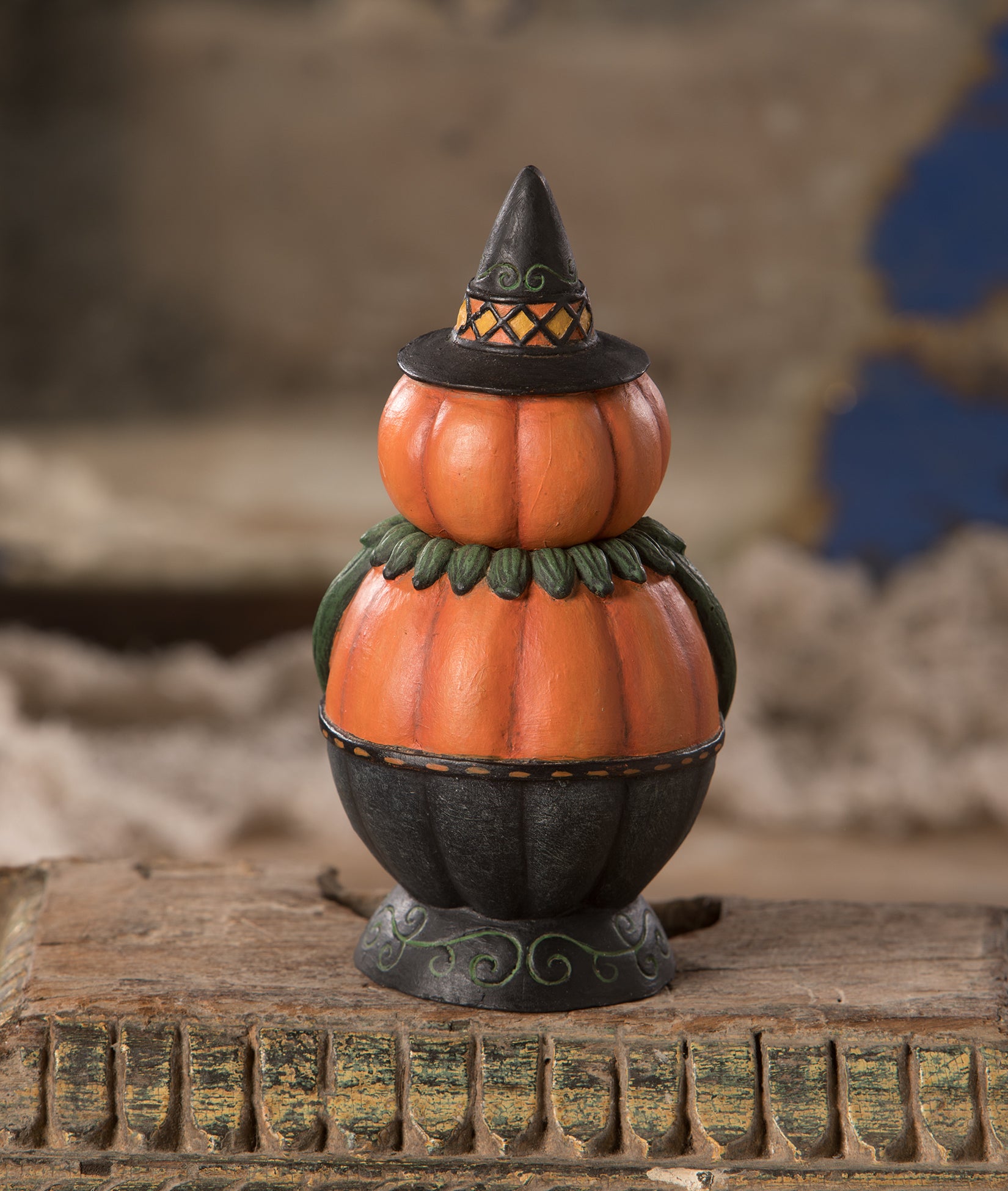 Pumpkin Pete Spooks Jar JP0382  Bethany Lowe