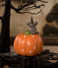 Halloween Mouse On Pumpkin MA2077  Bethany Lowe