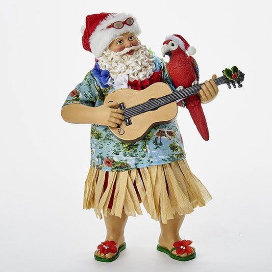 Kurt Adler NYC C7438 FabrichÃ© Beach Santa for sale in UK