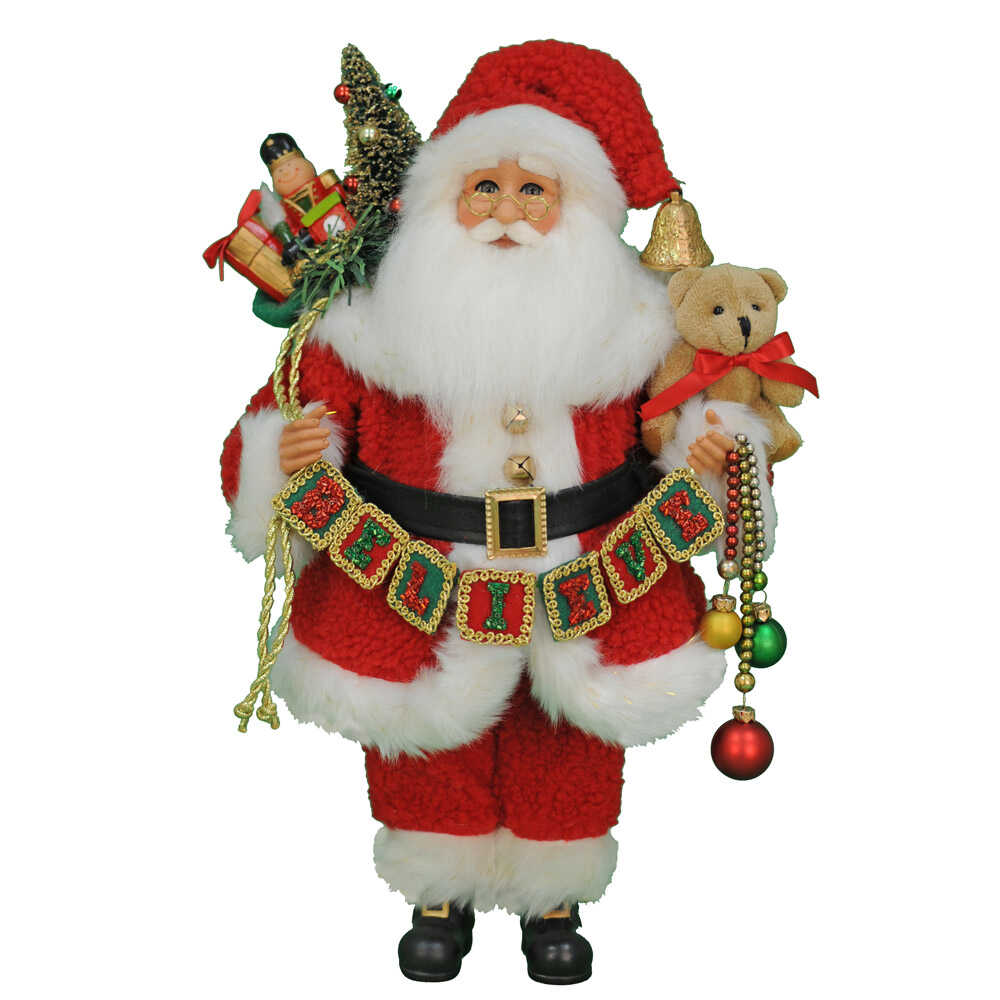 A fabolous decoration to buy in UK - Karen Didion Originals Believe Santa CC16-201