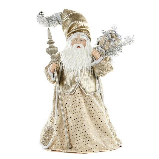A fabolous decoration to buy in UK - Katherine's Collection Celebrations Cone Santa Doll KC C 18-740360