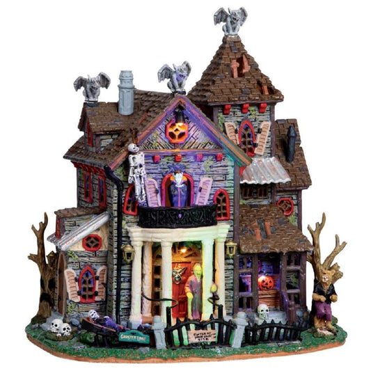 Shop now in UK Lemax 13 Ghastly Lane, With 4.5V Adaptor 05003 Lemax Spooky Town