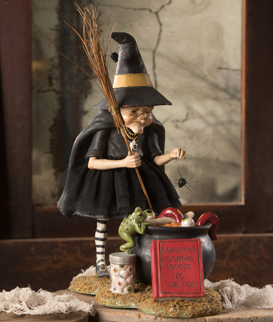 Buy in UK Bethany Lowe TD9065 Cauldron Cooking Witch