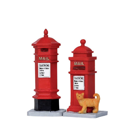 Shop now in UK Lemax Victorian Mailbox Set Of 2 14362 Lemax Accessories