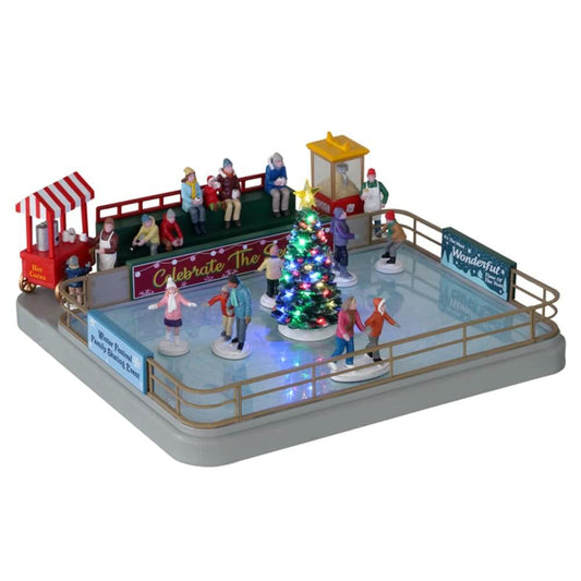 Buy in UK, at the best price, Lemax Outdoor Skating Rink (14871)