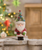 Buy in UK Bethany Lowe TL2370 Retro Santa with Candy Cane and Tree Hat