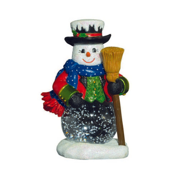Shop now in UK Dickensian Snowman Snowglobe By Christopher Radko 2012954