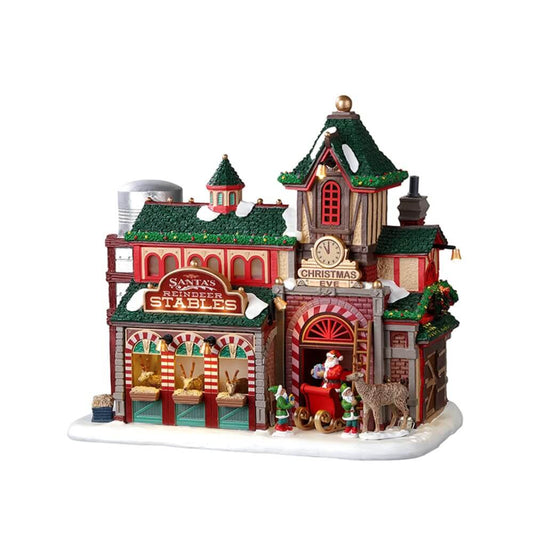Buy in UK, at the best price, Lemax Santa'S Reindeer Stables (25926)