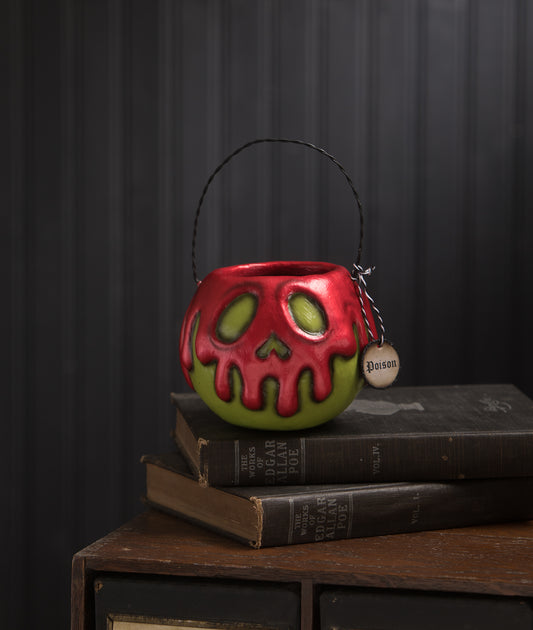Buy in UK Bethany Lowe LA1393 Small Green Apple With Red Poison Bucket