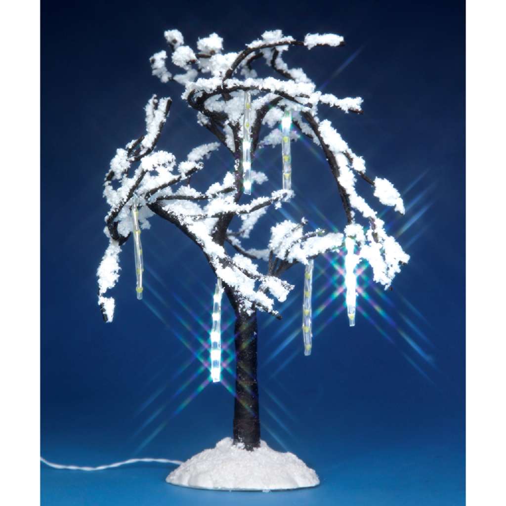 Shop now in UK Lemax Village 34642 Cascading Icicle Tree, B/O (4.5v) 34642