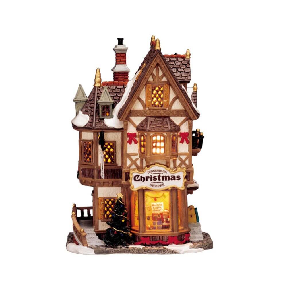 Buy in UK, at the best price, Lemax Tannenbaum Christmas Shoppe (35845)