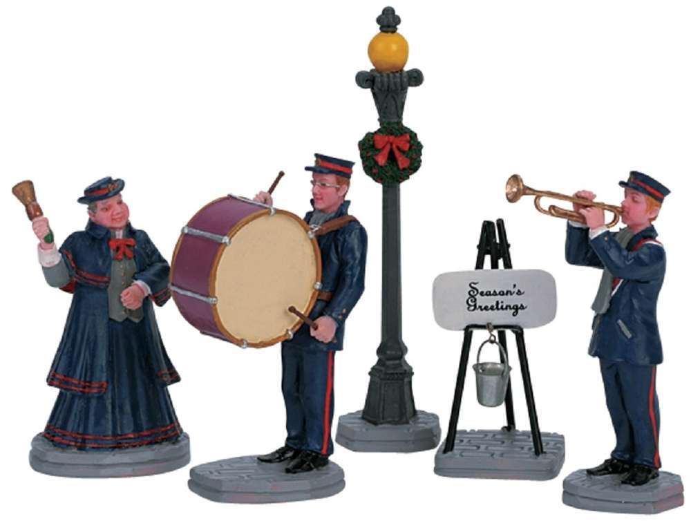 Shop now in UK Lemax Christmas Band Set Of 5 62323 Lemax Figurines