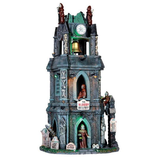 Shop now in UK Lemax The Bloody Belfry, With 4.5V Adaptor 65121 Lemax Spooky Town