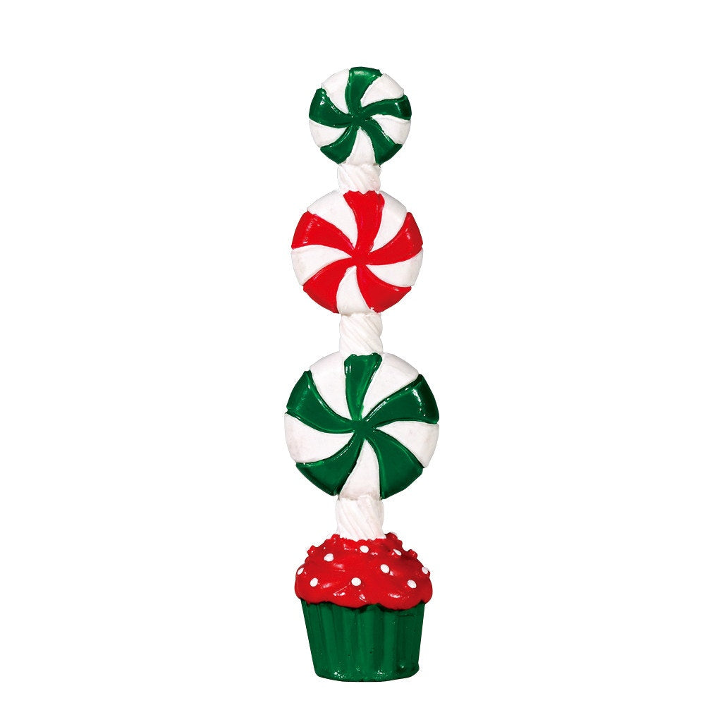 Shop now in UK Lemax Village 74208 Peppermint Candy Topiary 74208
