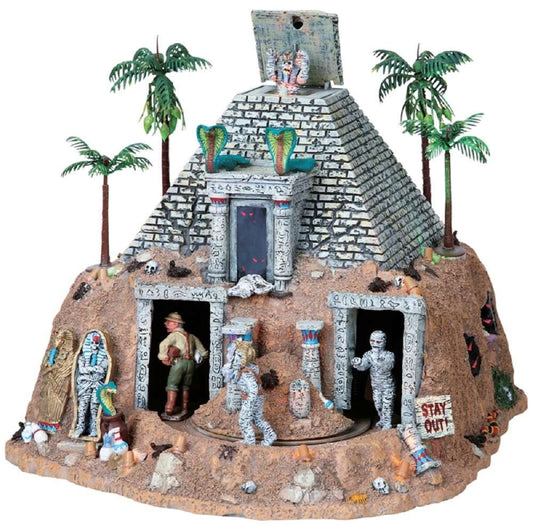 Shop now in UK Lemax Haunted Pyramid, With 4.5V Adaptor 84770 Lemax Spooky Town