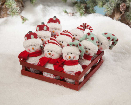 Shop now in UK LM8177 Bethany Lowe  Crate Of Snowmen Set of 9