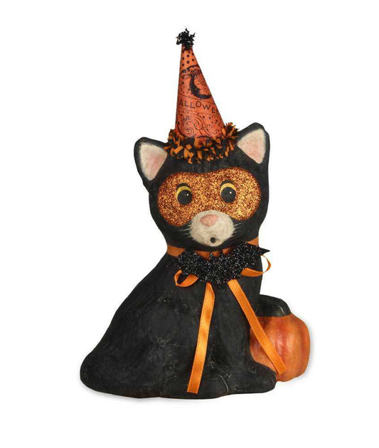 Shop now in UK Bethany Lowe TJ7748 Party Kitty Paper Mache