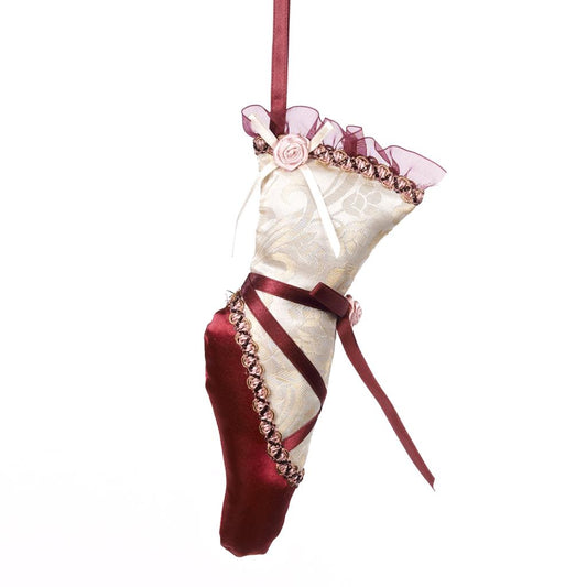 Shop now in UK Fabric Ballet Slipper Ornament BR 32435