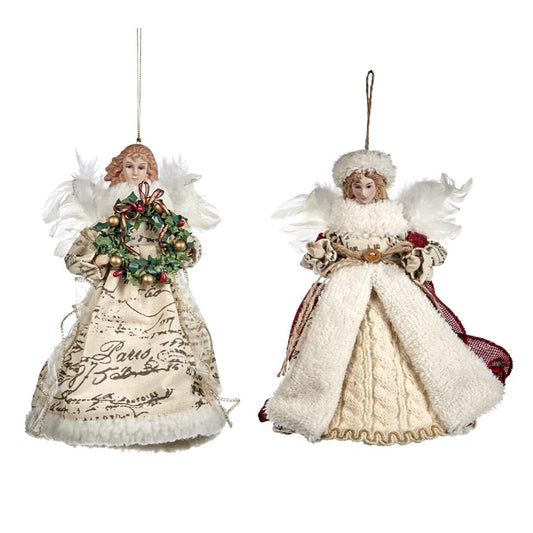 Shop now in UK Angel Ornament 2 Assorted C 15267