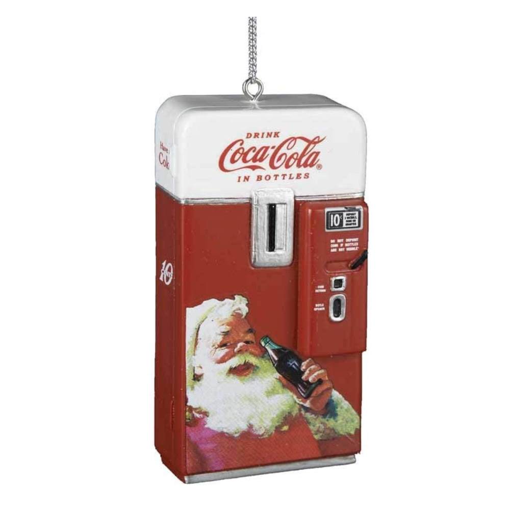 Shop now in UK CC2131 Kurt S. Adler Coca-cola vending machine ornament