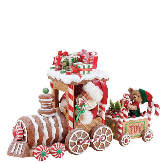 Shop now in UK Department 56 Gingerbread Train Possible Dreams 6003861