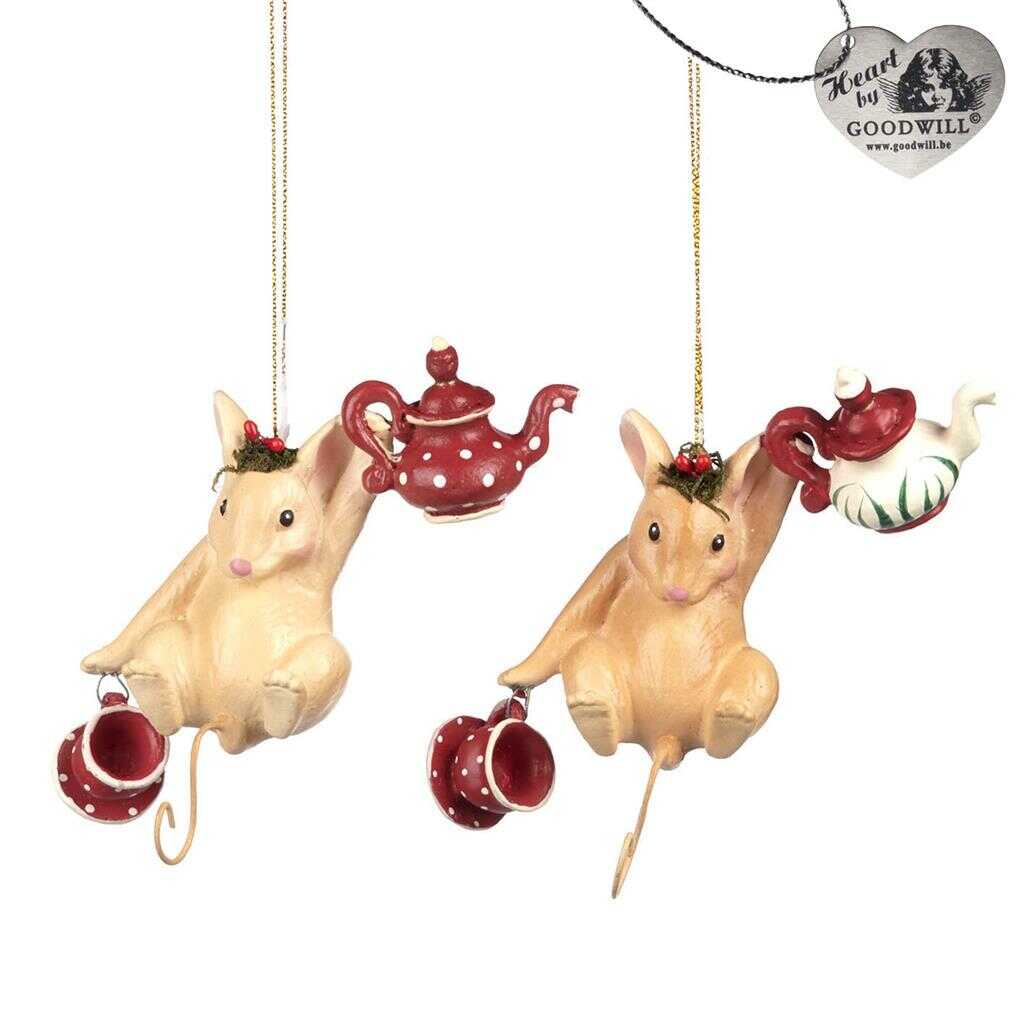 Shop now in UK Goodill Belgium 2020 B 93152 Woodland Tea Time Mouse 2 Assorted