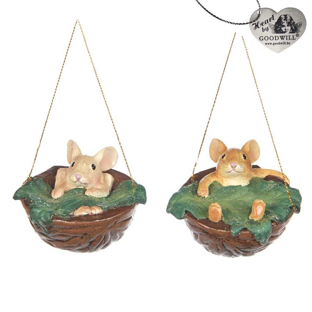 Shop now in UK Goodill Belgium 2020 B 94502 Woodland Mouse In Nut Bed 2 Assorted
