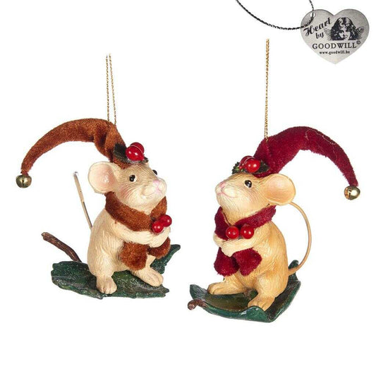 Shop now in UK Goodill Belgium 2020 B 94504 Woodland Mouse With Leaf 2 Assorted