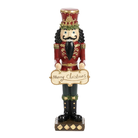 Shop now in UK Goodwill Belgium MC 36463 Nutcracker with Merry Christmas Sign