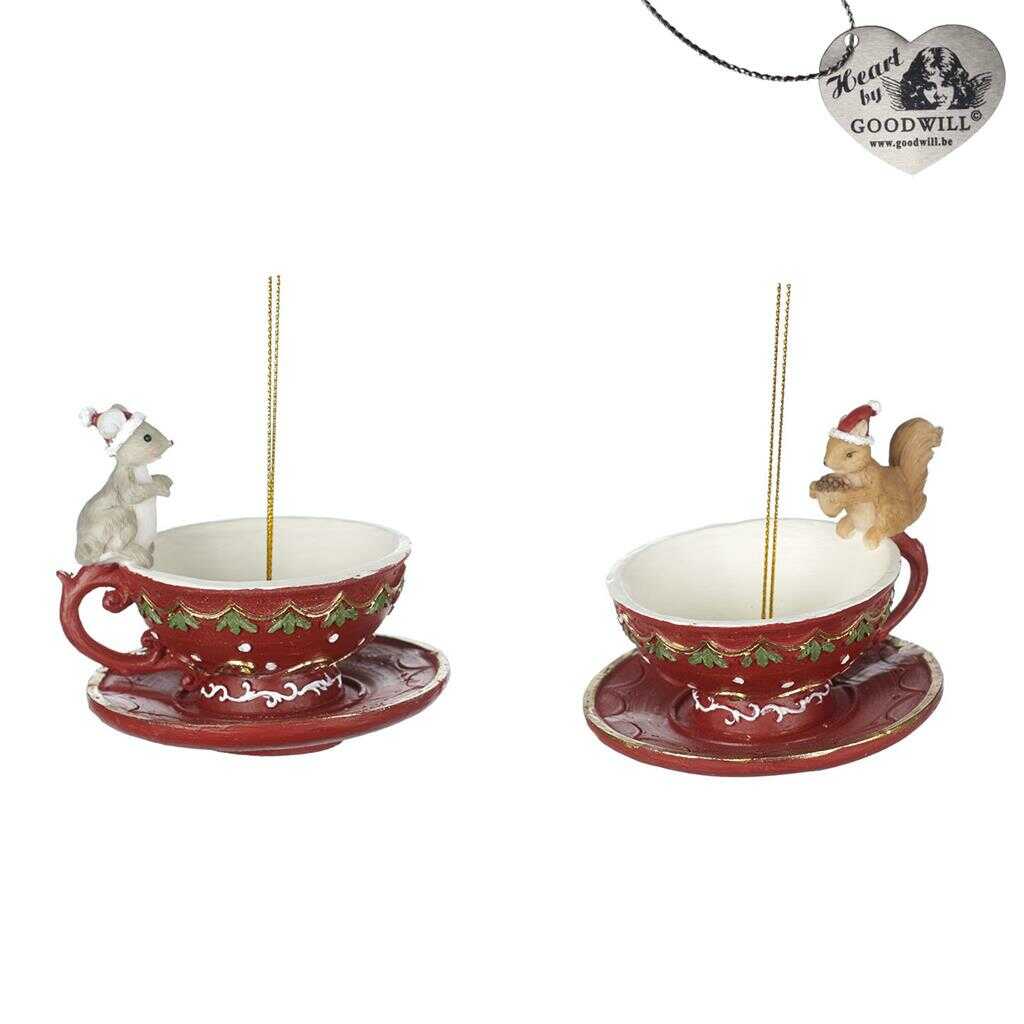 Shop now in UK Goodill Belgium 2020 MC 35002 Xmas Mouse Squirrel On Cup 2 Assorted