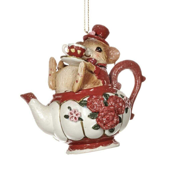Shop now in UK Goodill Belgium 2020 TR 25366 Mouse In Teapot Ornament