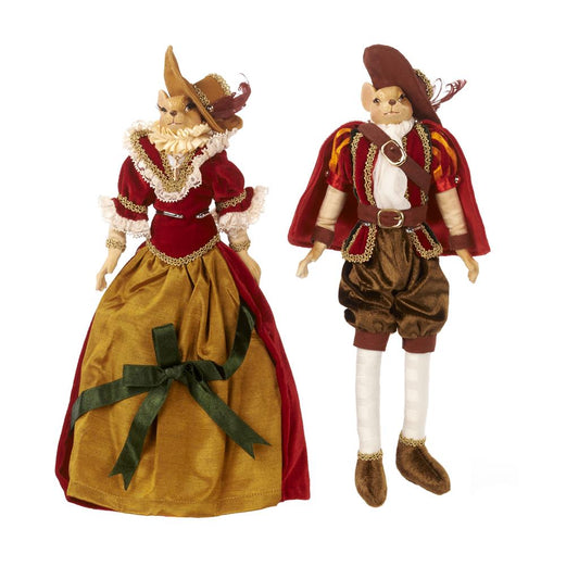 Shop now in UK Miceketeer Couple Doll 2 Assorted J 65204