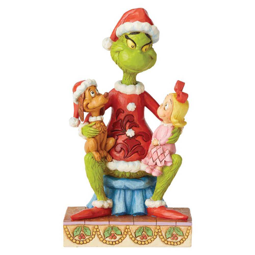Shop now in UK Jim Shore 6004064 Grinch w/Cindy and Max