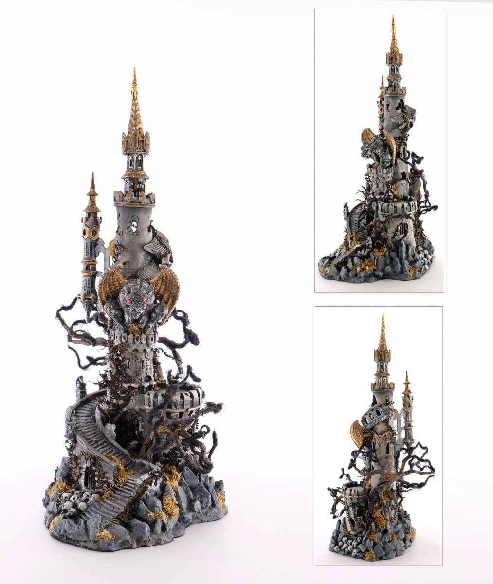 Shop now in UK Katherine's Collection 28-928452 Krooked Castle Tower