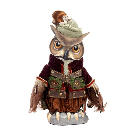 Shop now in UK Katherine's Collection Woodland Owl Doll KC 28-728485