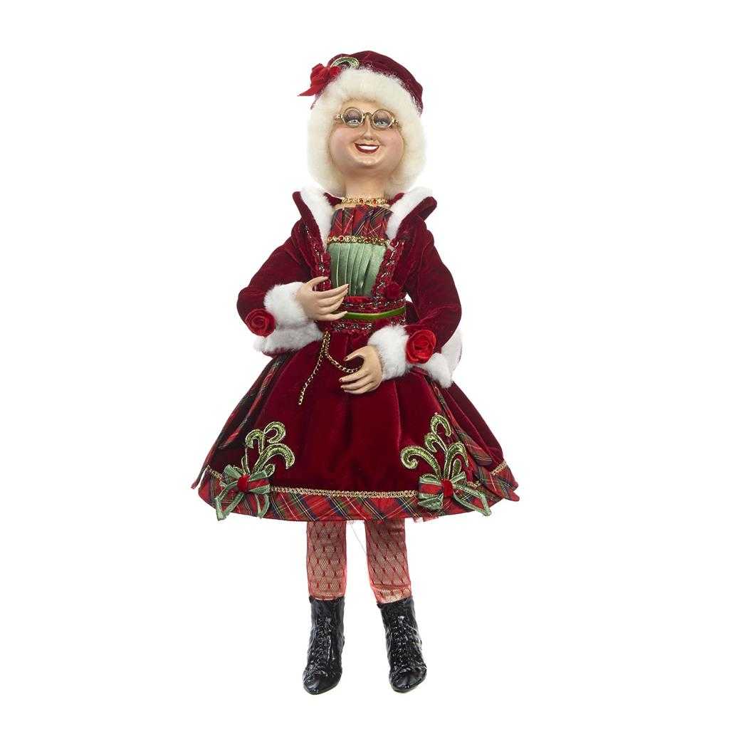 Shop now in UK Katherine's Collection Mrs Claus Doll KC J 11-911527