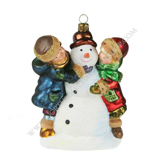 Shop now in UK Komozja Family Mostowski Children with snowman