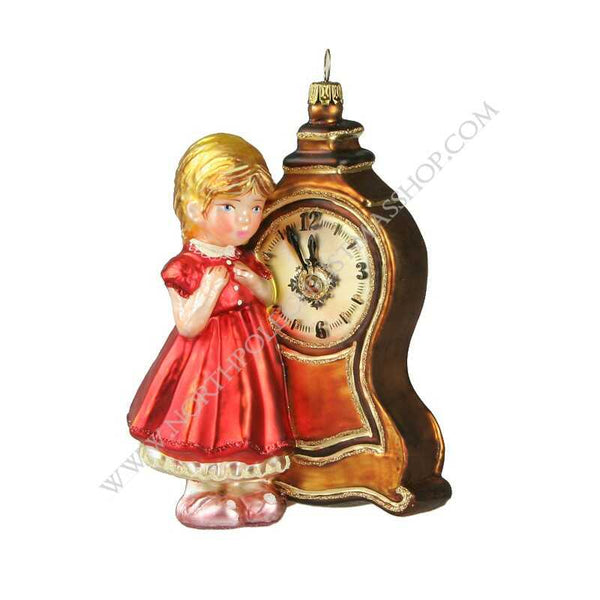 Shop now in UK Komozja Family Mostowski Girl with a clock