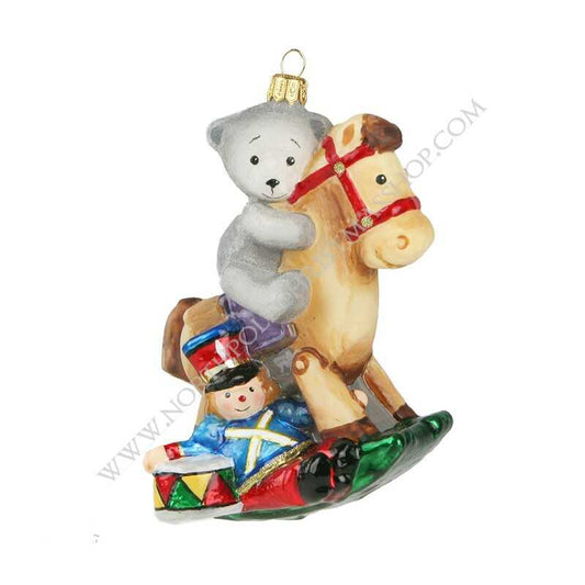 Shop now in UK Komozja Family Mostowski Toys-horse, teddy bear, drummer