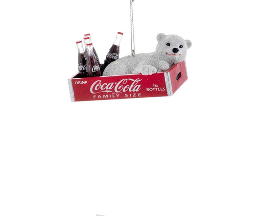 Shop now in UK Kurt Adler 3.25" Resin Polar Bear Cub Ornament CC2132