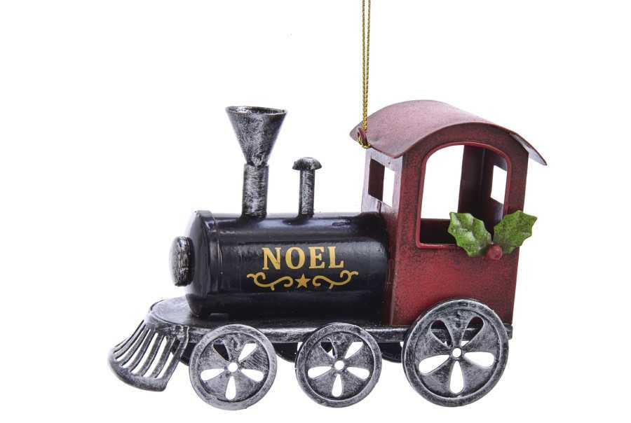 Shop now in UK Kurt Adler D3663 Metal Locomotive Train Ornament