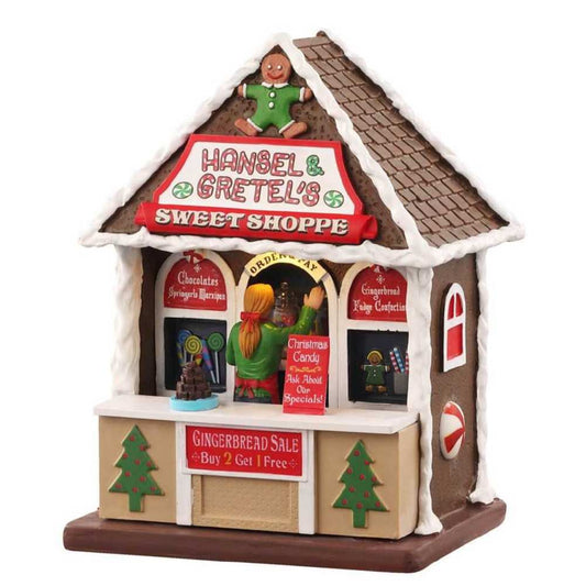 Shop now in UK Lemax Hansel Gretel Sweet Shoppe 04736 - Lemax Christmas Village