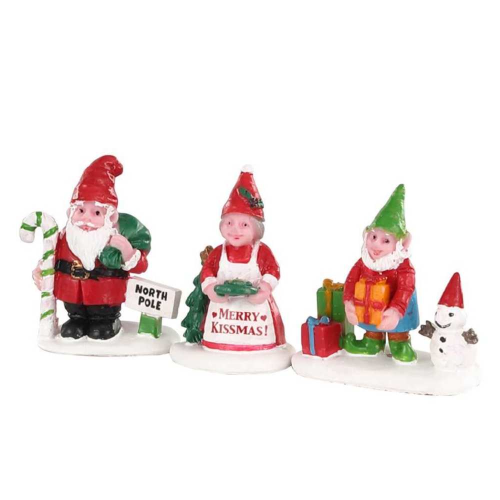 Shop now in UK Lemax Christmas Garden Gnomes 04739 - Lemax Christmas Village